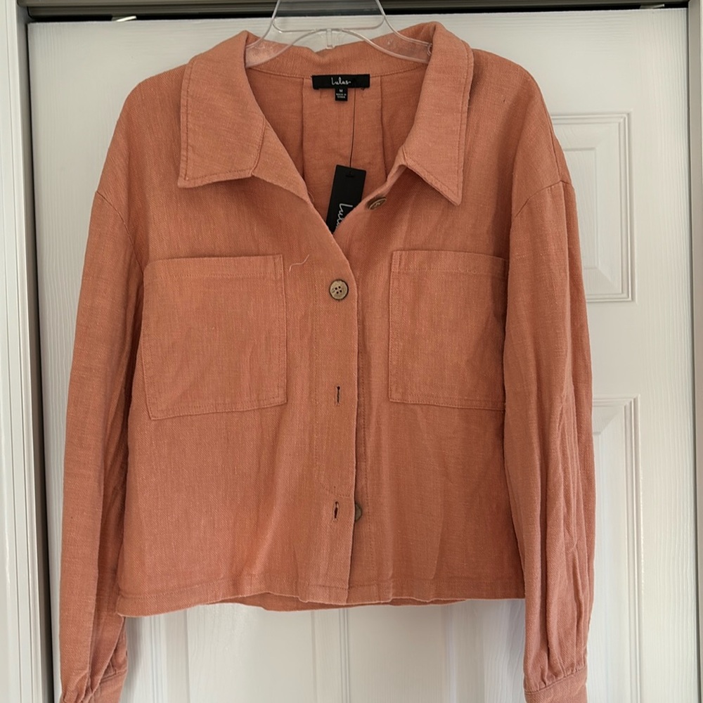 Lightweight denim Lulu’s jacket- never worn!